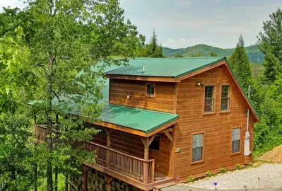 Up a Creek is one of the top cabins on the river in pigeon forge tn