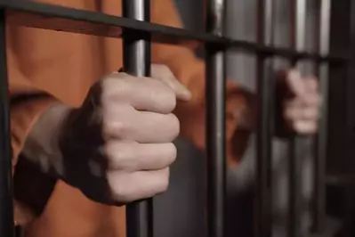 man in jail