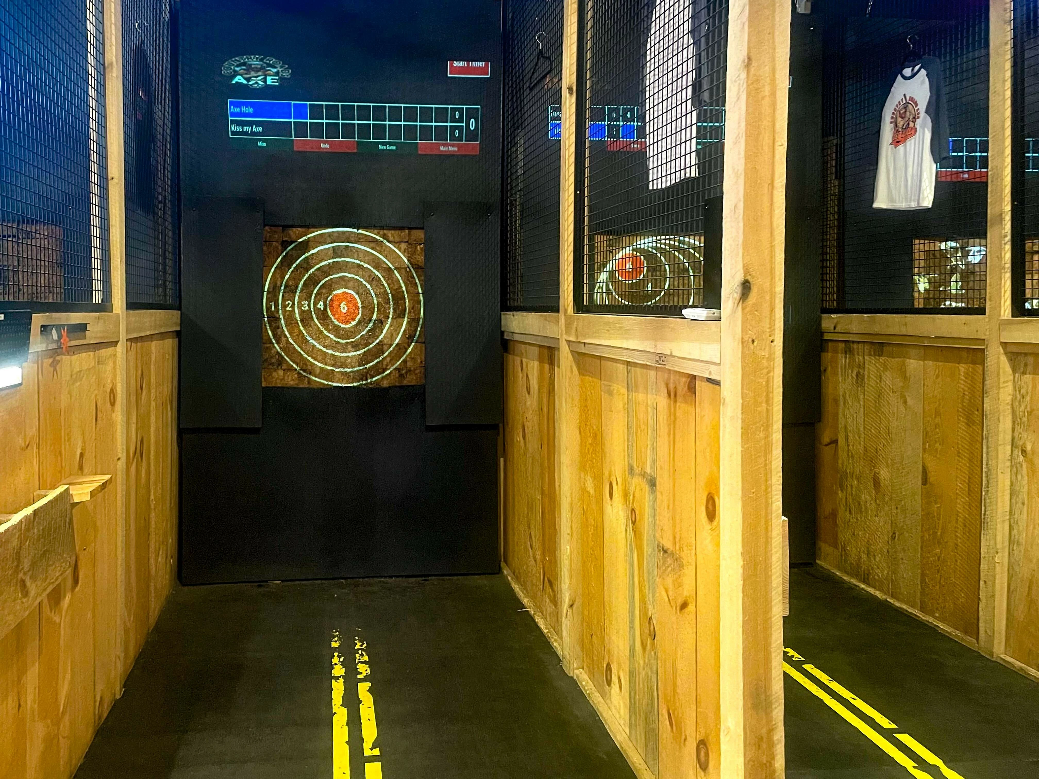 axe throwing pigeon forge