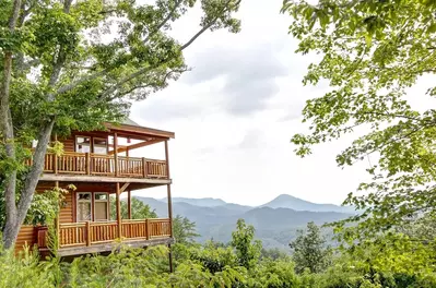 majestic escape is one of our best gatlinburg cabins with mountain views
